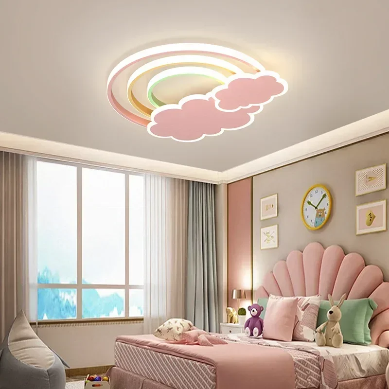 Baby Nursery Light Fixture - Luminária de Teto LED Moderna Minimalista