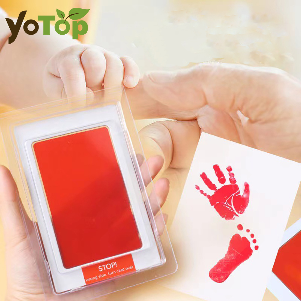 Footprint Ink Kit - Non-Toxic Baby Handprint e Pegada Impressão