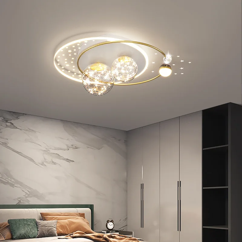 Baby Nursery Light Fixture - Luminária de Teto Infantil Nordic Starlit