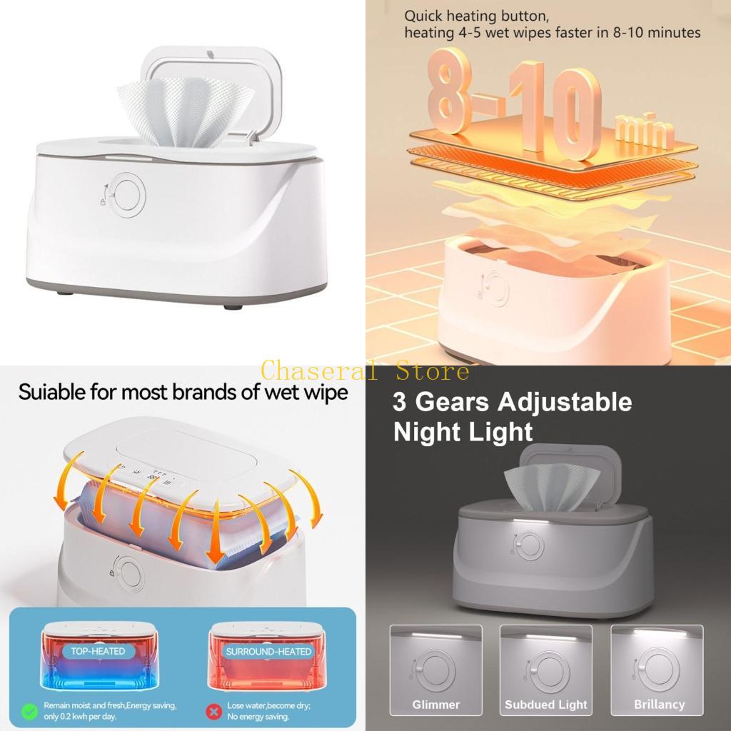 Baby Nursery Heater - E7CE Aquecedor lenços umedecidos para recém-nascidos