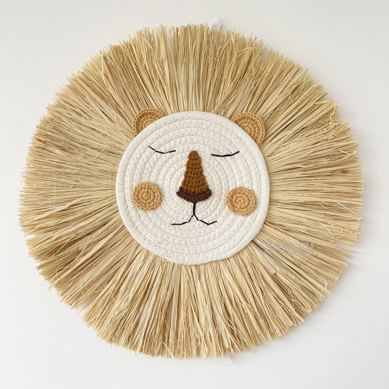 Baby Nursery Items - Decoração de Parede Nórdica INS: Leão