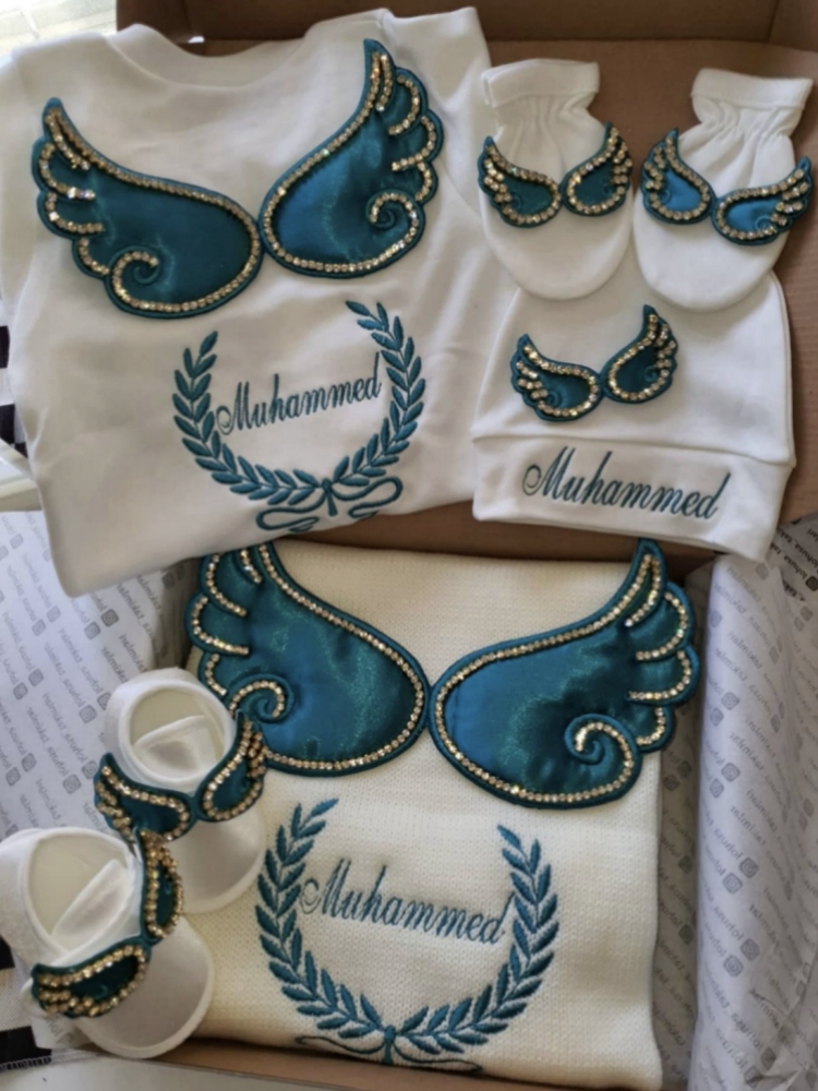 Baby Nursery Bedding - Dollbling Conjunto de 5 Peças para