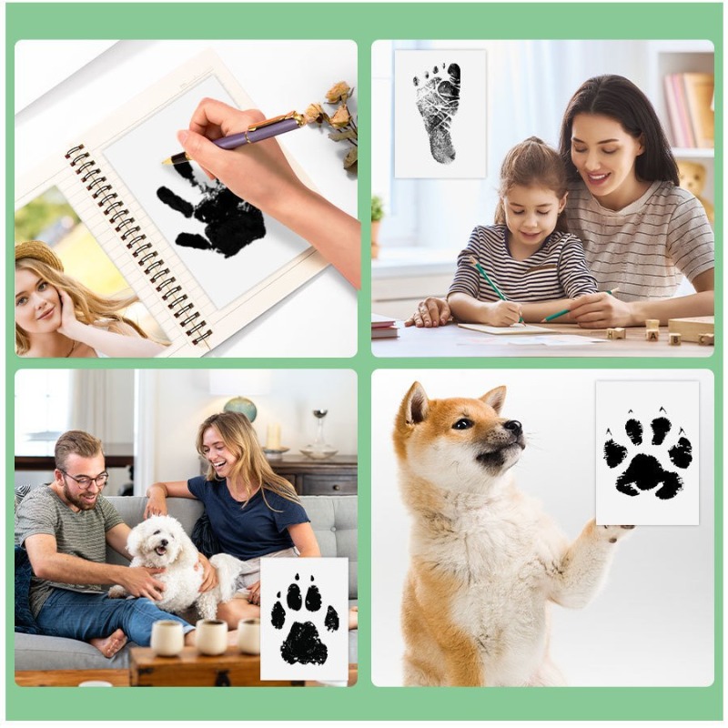 Kit DIY de Impressão de Mãos e - Footprint Ink Kit avaliação e preço