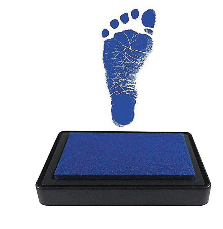 Non-Toxic Handprint Imprint Ki - Footprint Ink Kit avaliação e preço