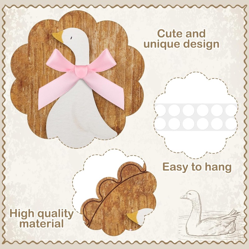 Arte de parede de ganso de mad - Baby Nursery Vintage Decor avaliação e preço