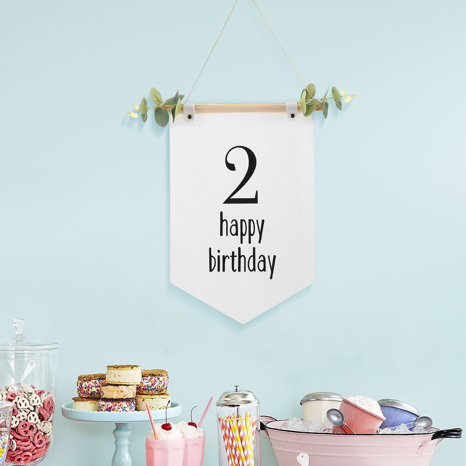 Banner de Feltro para Aniversá - Baby Nursery Themes Boy avaliação e preço