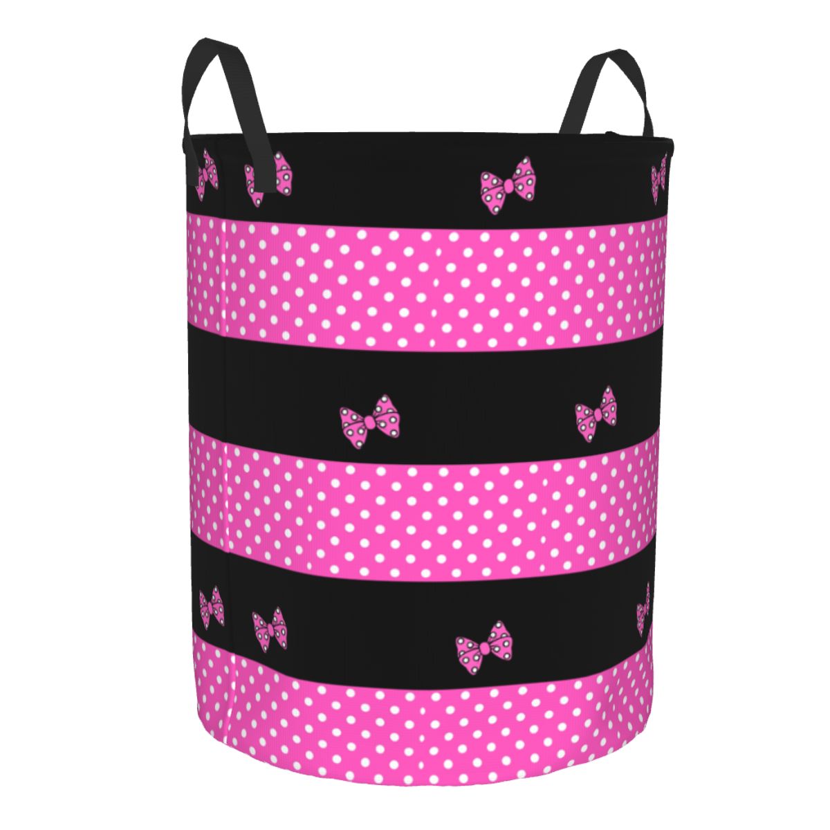 Minnie Polkadot Laundry Basket - Baby Nursery Items avaliação e preço