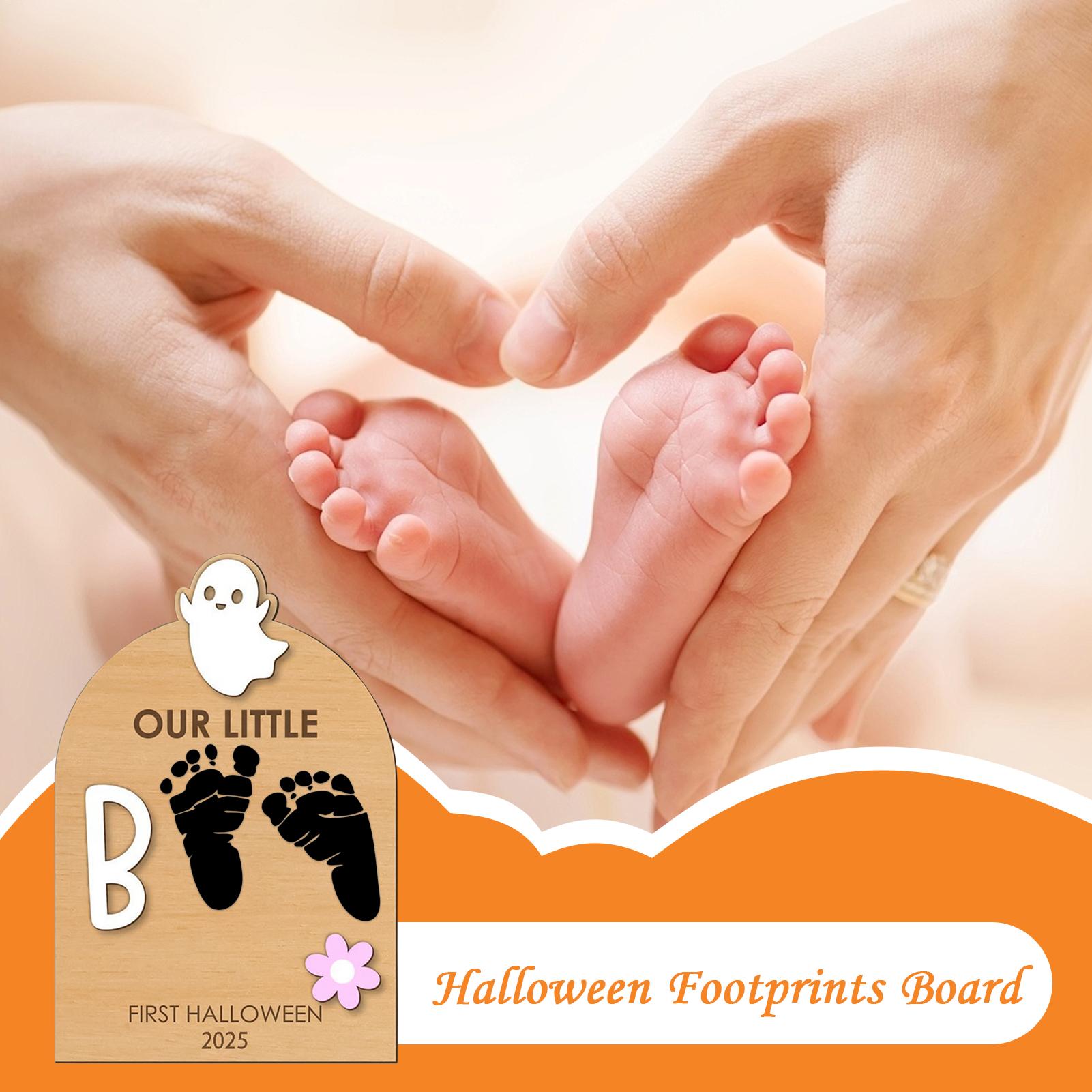 Kit de mão e pegada de bebê, d - Footprint Ink Kit avaliação e preço
