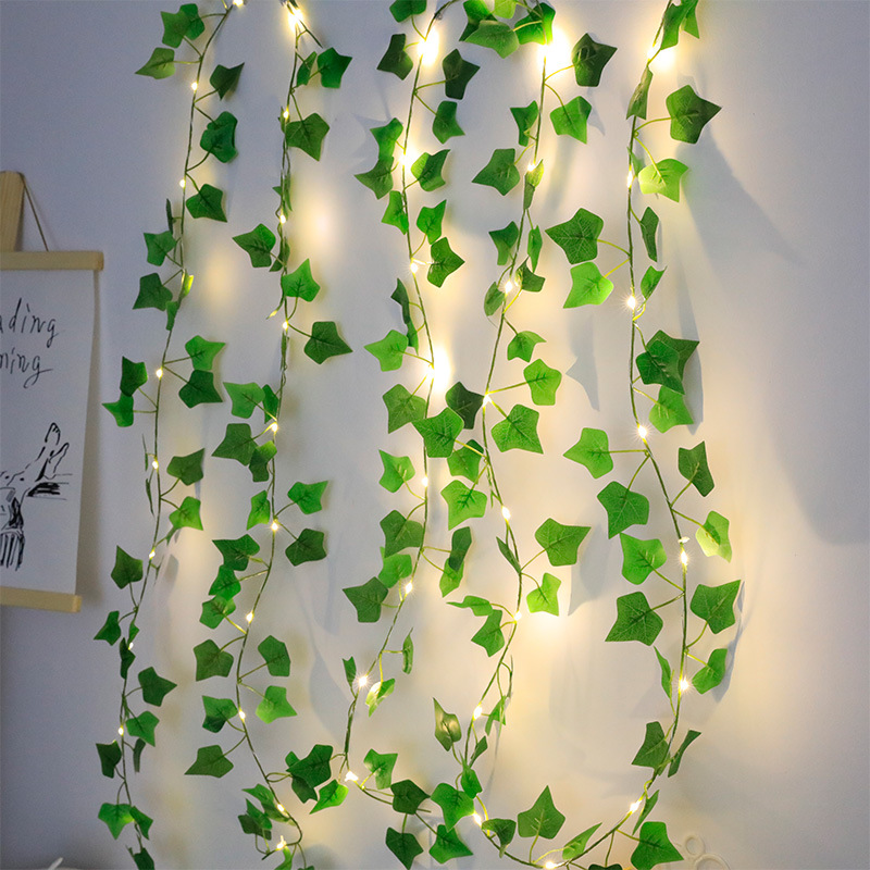 Luzes de Cordão de Folhas Verd - Baby Nursery Light avaliação e preço