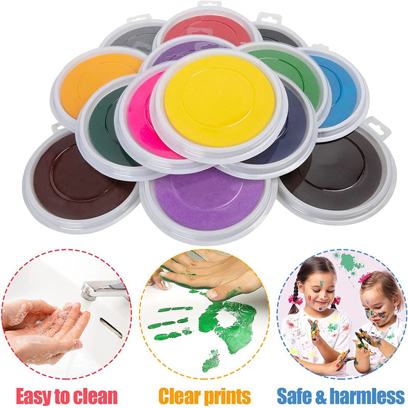 5 Almofadas de Tinta Redondas  - Footprint Ink Kit avaliação e preço