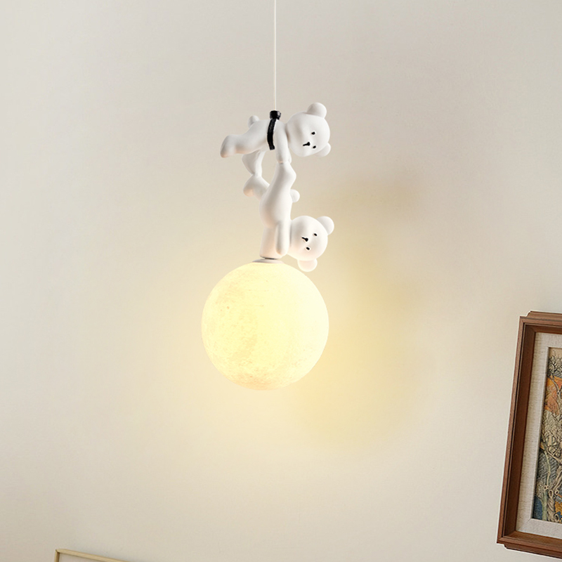 Bear Lamp for Nursery Room, Be - Baby Nursery Light Fixture avaliação e preço