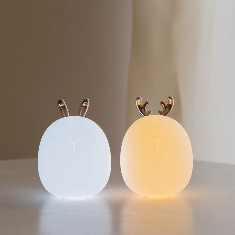 Silicone recarregável LED Nigh - Baby Nursery Light avaliação e preço
