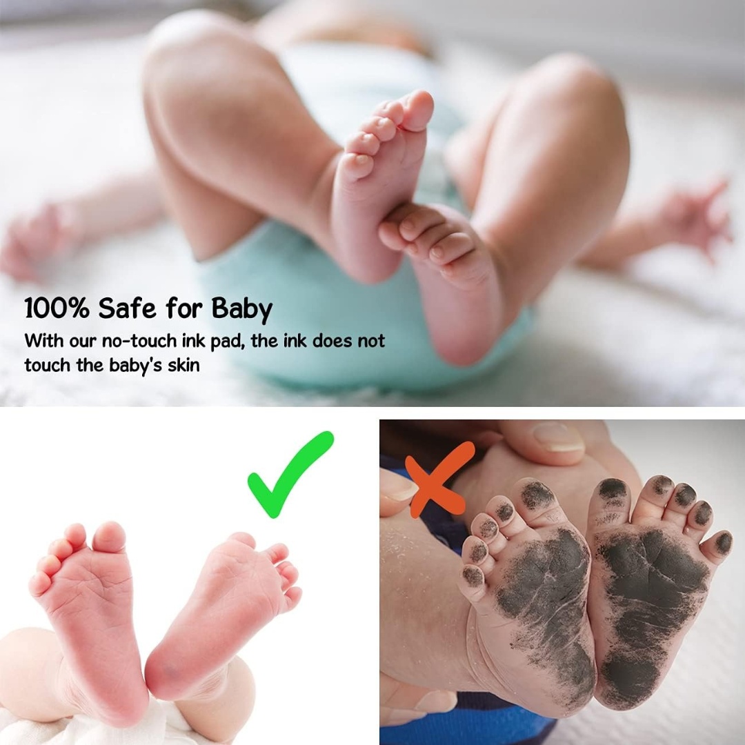 Kit de impressão de mão e pega - Footprint Ink Kit avaliação e preço