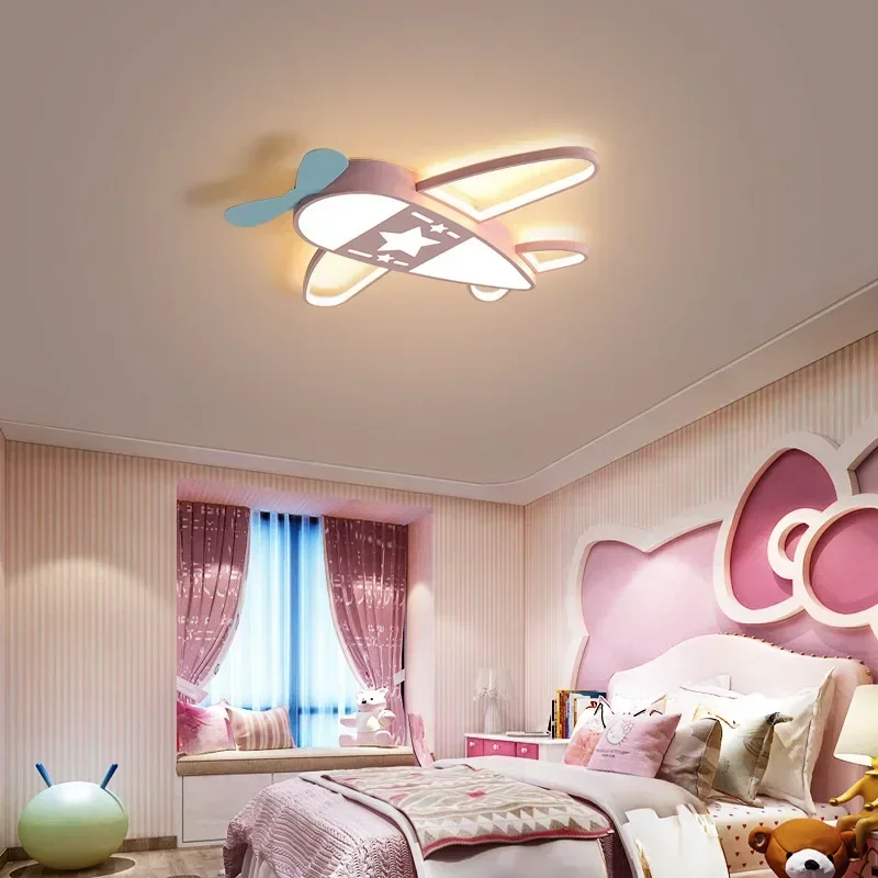 Avião moderno luzes LED para c - Baby Nursery Light Fixture avaliação e preço