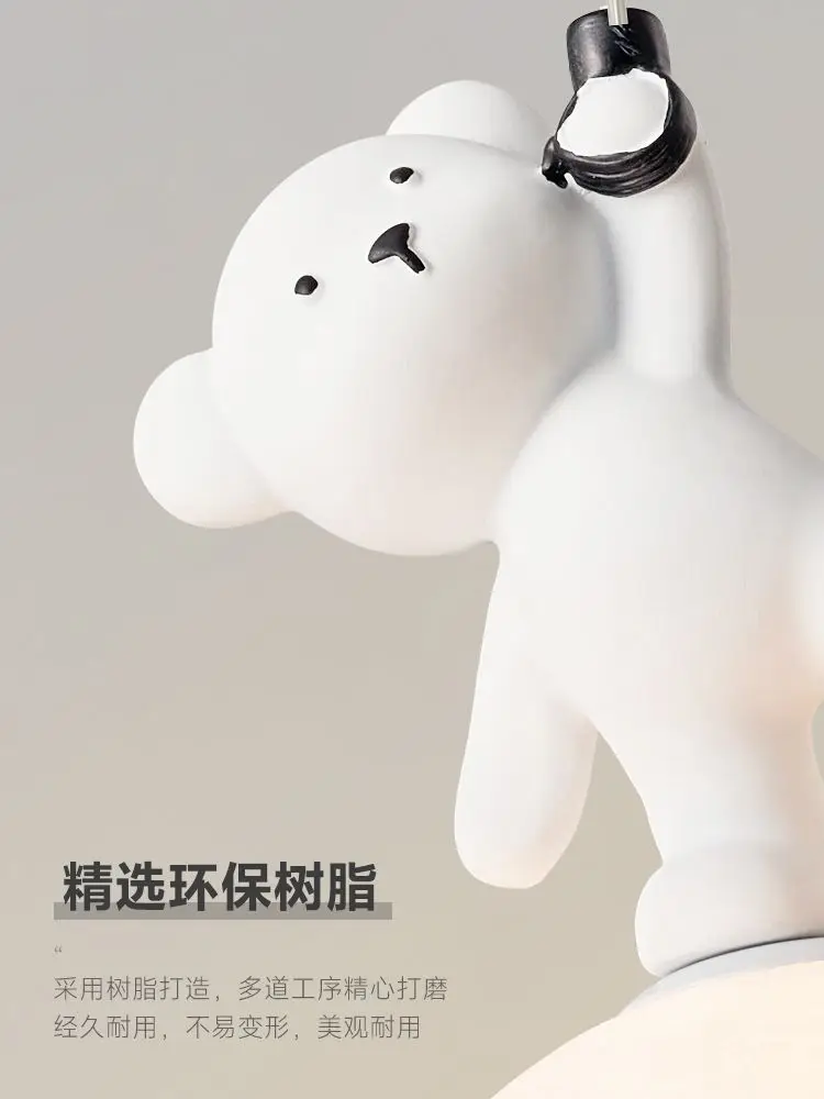 Luminária de Urso em Resina pa - Baby Nursery Light Fixture avaliação e preço