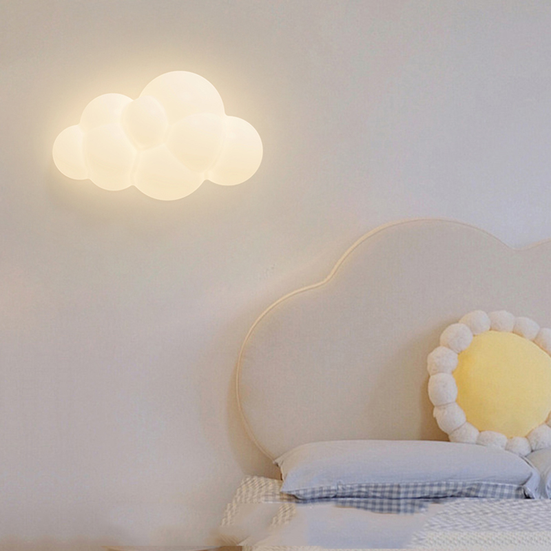 Nuvem branca lâmpadas de pared - Baby Nursery Light avaliação e preço
