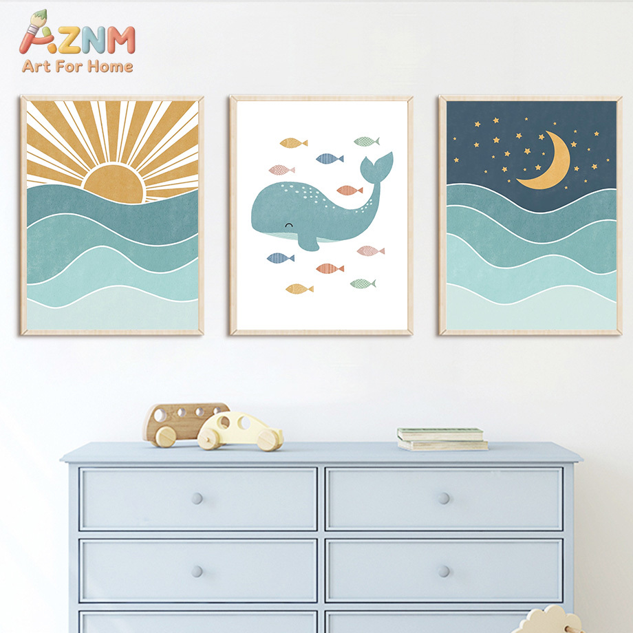 Pôsteres e impressões de arte  - Baby Boy Nursery Quotes avaliação e preço