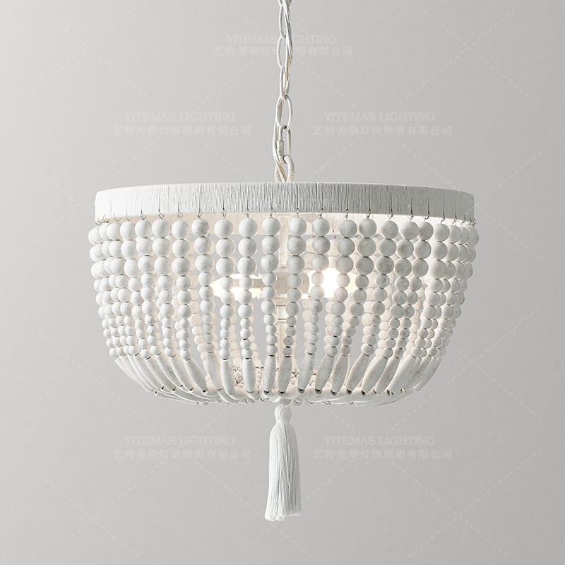 Lustre suspenso de contas de m - Baby Nursery Chandelier avaliação e preço