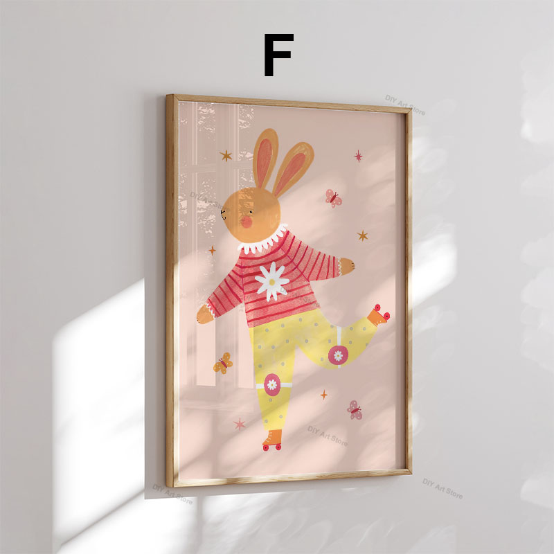 Arte de Parede Divertida com A - Baby Nursery Animal Prints avaliação e preço