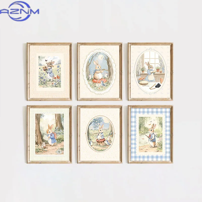 AZNM Pôster de Arte Vintage Bo - Baby Nursery Vintage Decor avaliação e preço