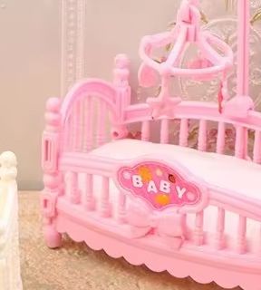 1:12 casa de bonecas em miniat - Baby Nursery Game avaliação e preço
