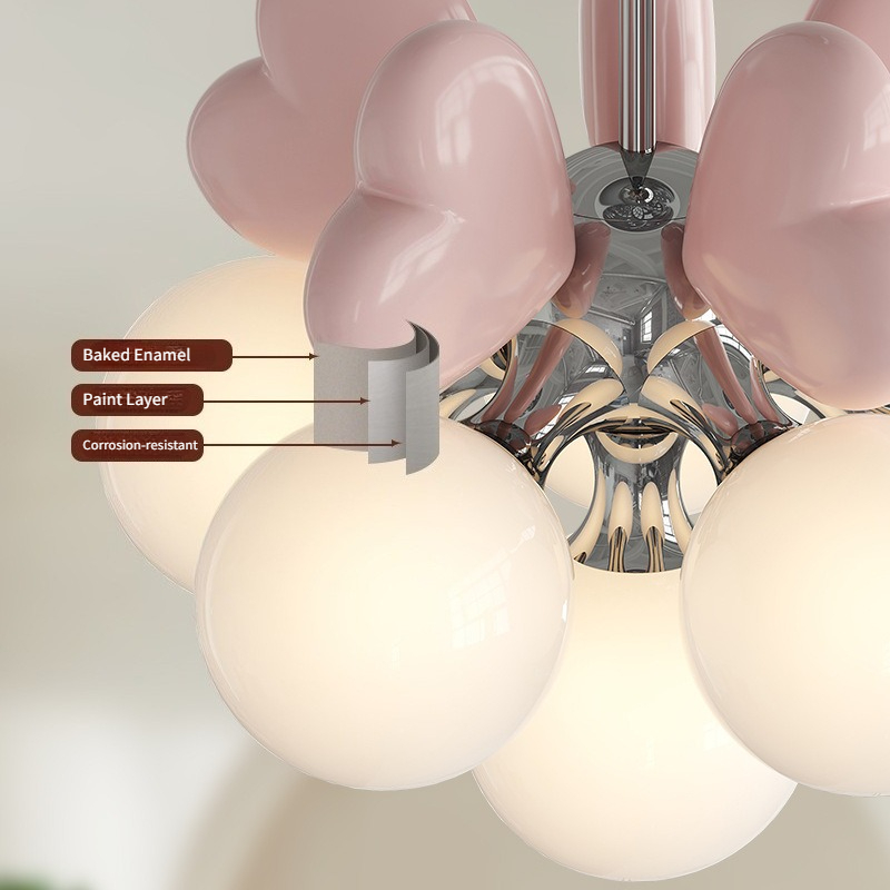 Lustre LED E27 Decorativo em F - Baby Nursery Chandelier avaliação e preço