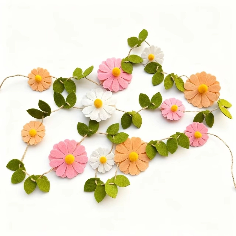 Guirlanda de margaridas de fel - Baby Nursery Garland avaliação e preço