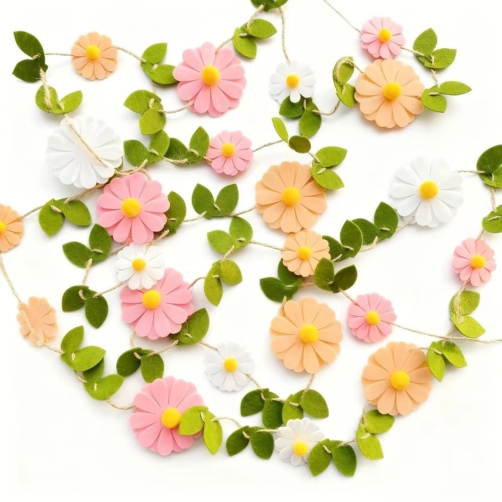 Guirlanda de margaridas de fel - Baby Nursery Garland avaliação e preço