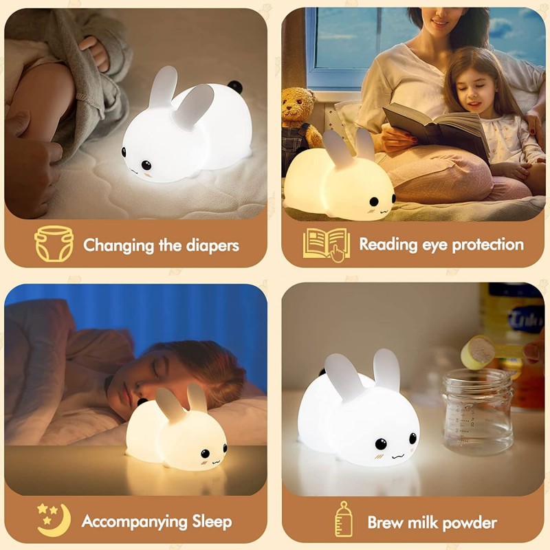 Coelho Controle Remoto LED Nig - Baby Nursery Light avaliação e preço