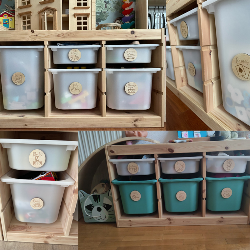 Etiquetas de Armazenamento de  - Baby Nursery Items avaliação e preço