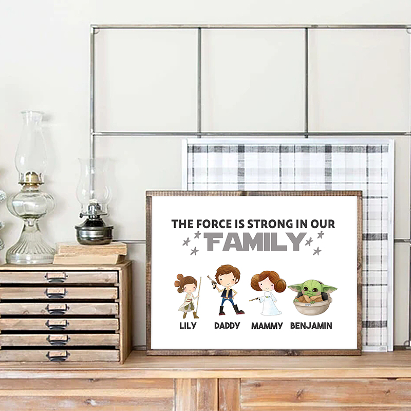 Nome da família personalizado  - Baby Yoda Nursery avaliação e preço