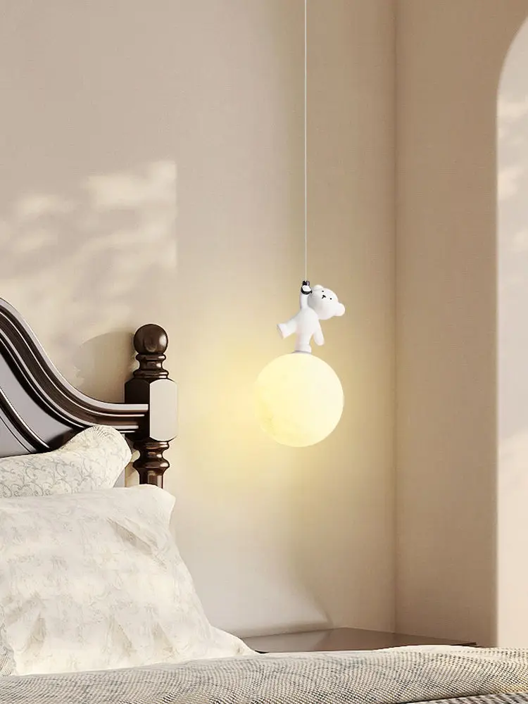 Luminária de Urso em Resina pa - Baby Nursery Light Fixture avaliação e preço