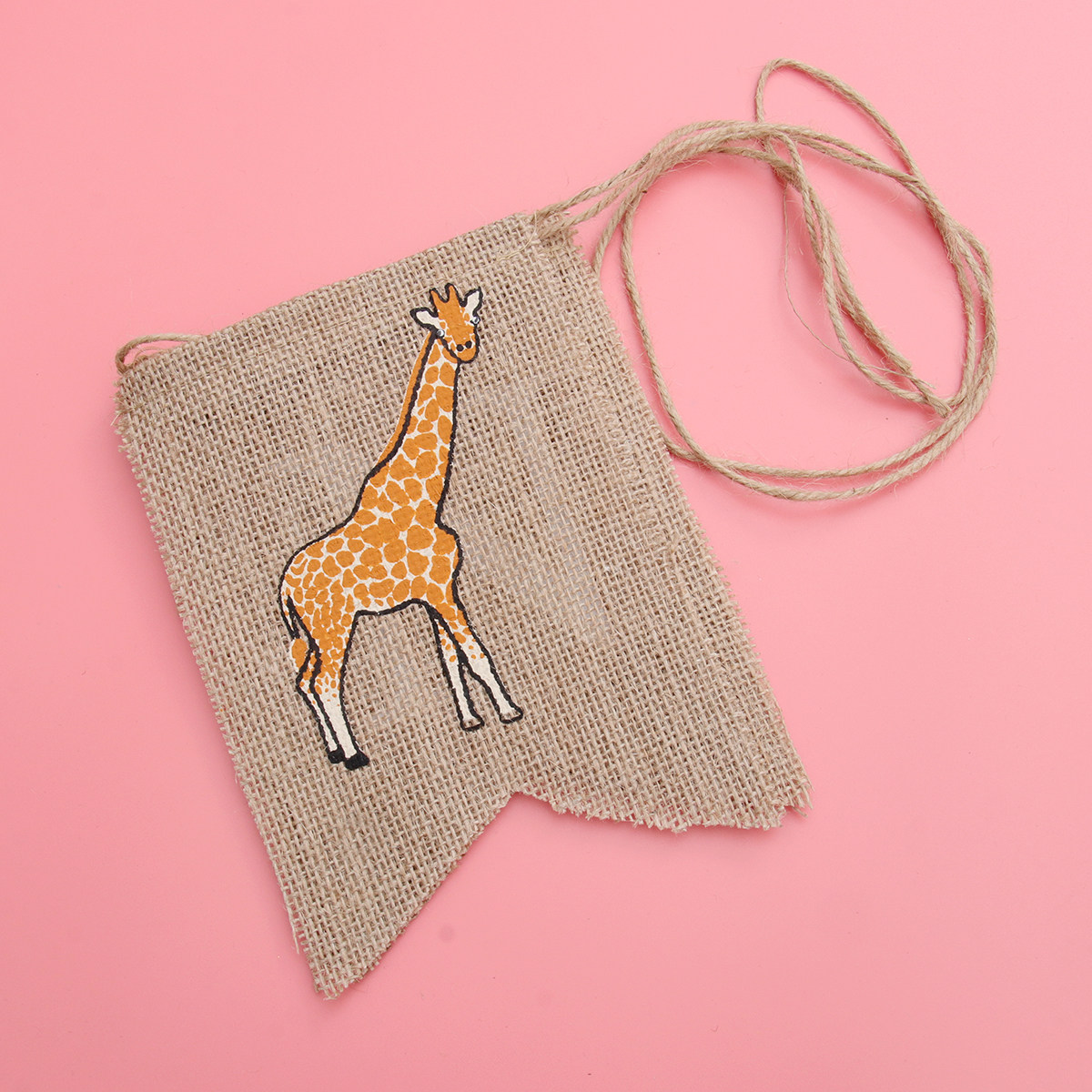 Guirlanda de Linho com Estampa - Baby Nursery Garland avaliação e preço