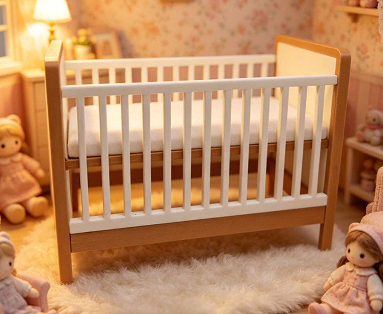 Mini berço de plástico para bo - Baby Nursery Layout avaliação e preço