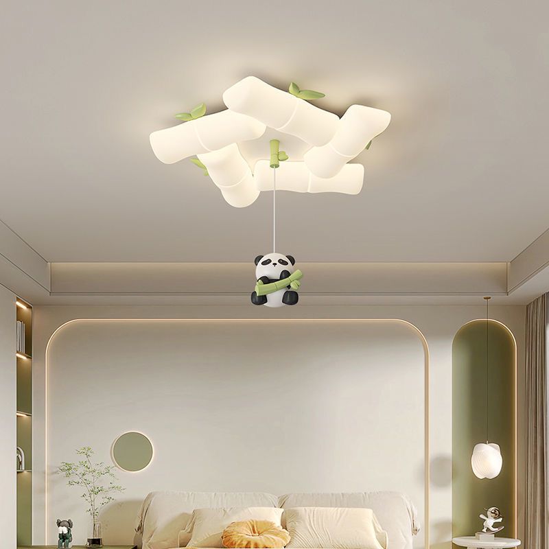 Chinese Panda Lâmpadas de teto - Baby Nursery Light Fixture avaliação e preço