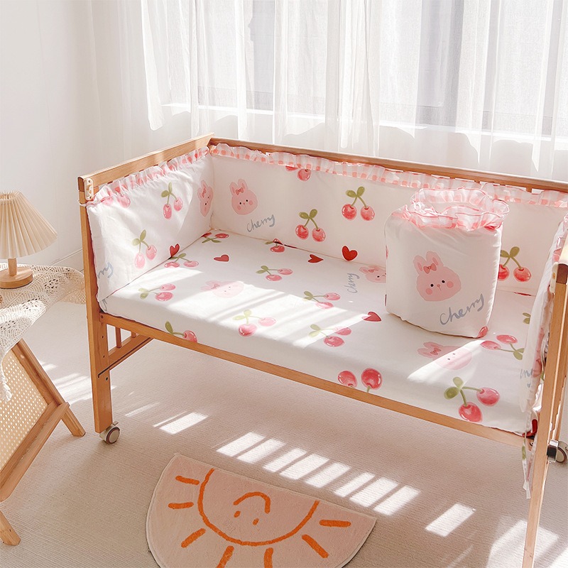 5 pçs conjunto de cama berço m - Baby Nursery Animal Prints avaliação e preço