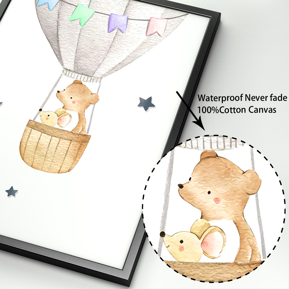 Elefante coelho urso balão lua - Baby Nursery Elephant avaliação e preço
