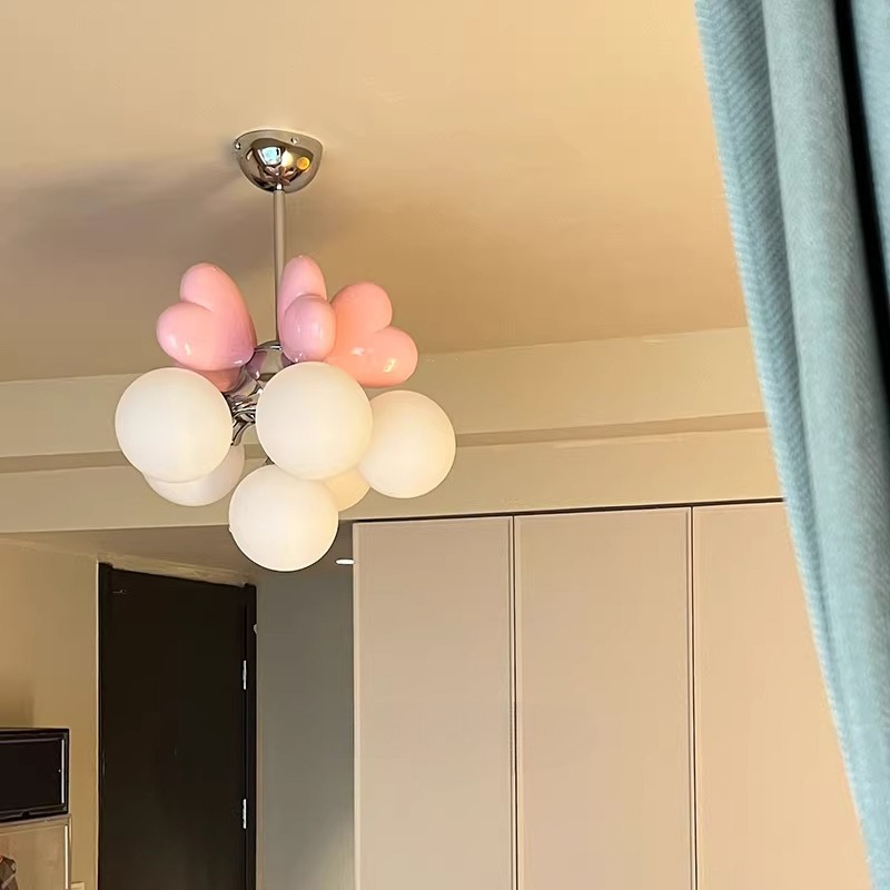 Luminária de Teto LED E27 em F - Baby Nursery Chandelier avaliação e preço