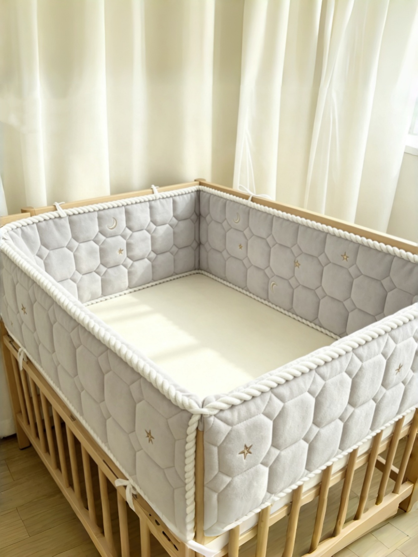 Protetor de Berço Anticolisão  - Baby Nursery Bedding avaliação e preço