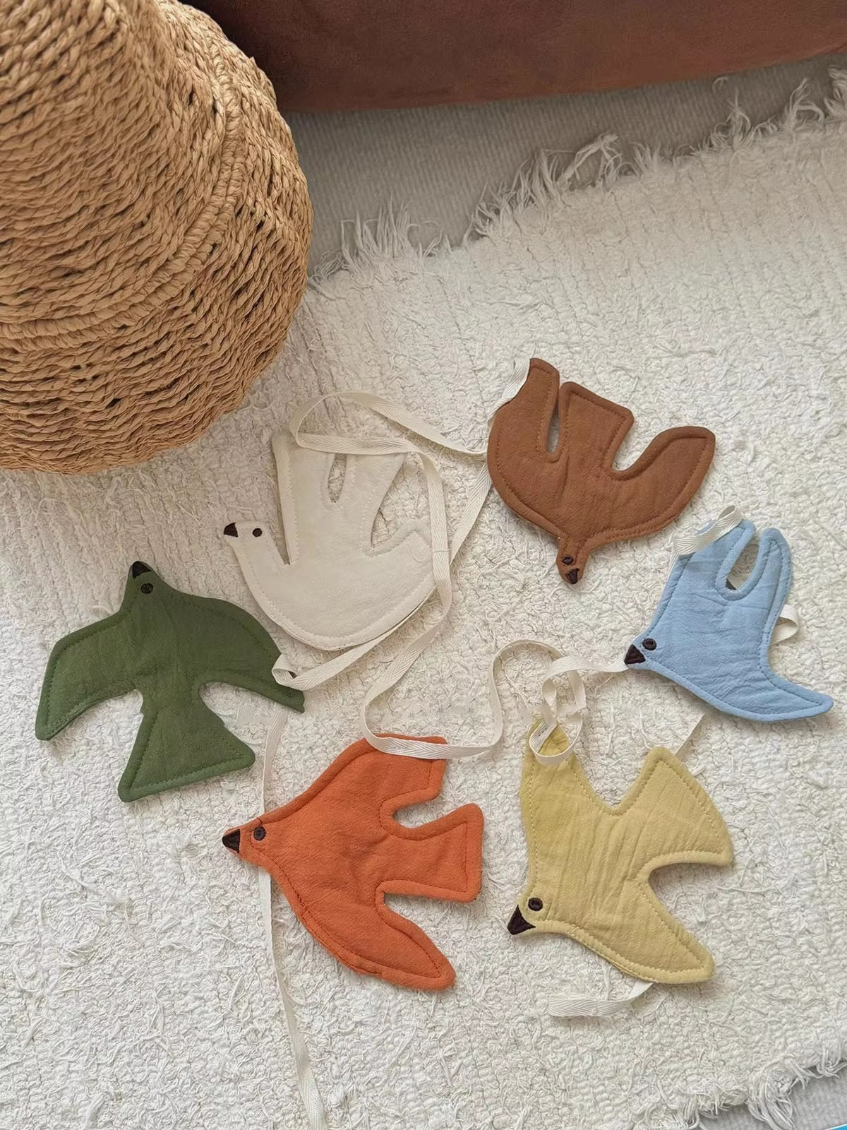 Bandeirinhas de Pássaros em Te - Baby Nursery Garland avaliação e preço