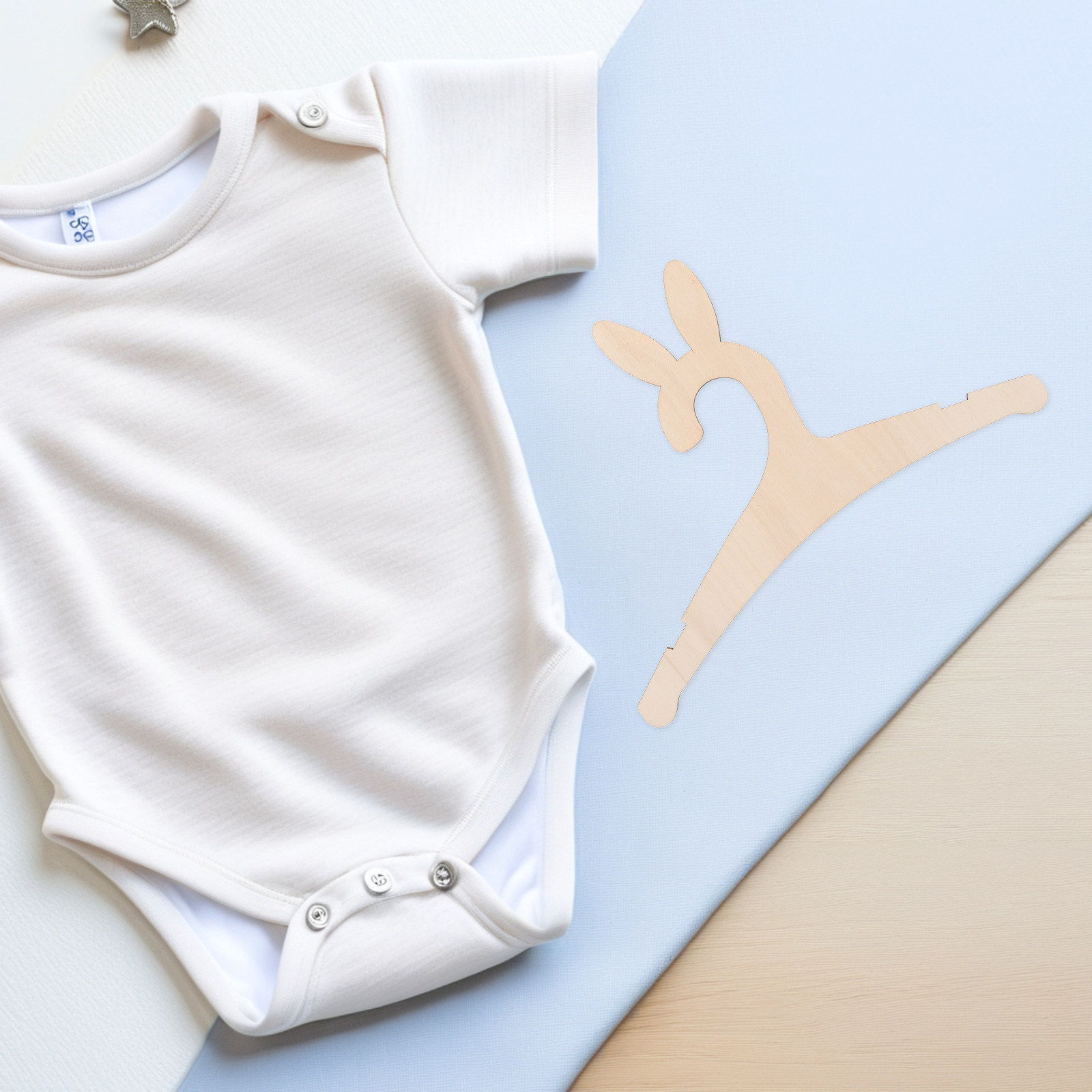 5 Peças Cabides de Madeira DIY - Baby Nursery Decorations avaliação e preço