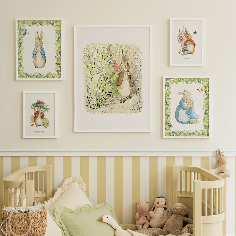 1 peça de impressão artística  - Baby Nursery Vintage Decor avaliação e preço